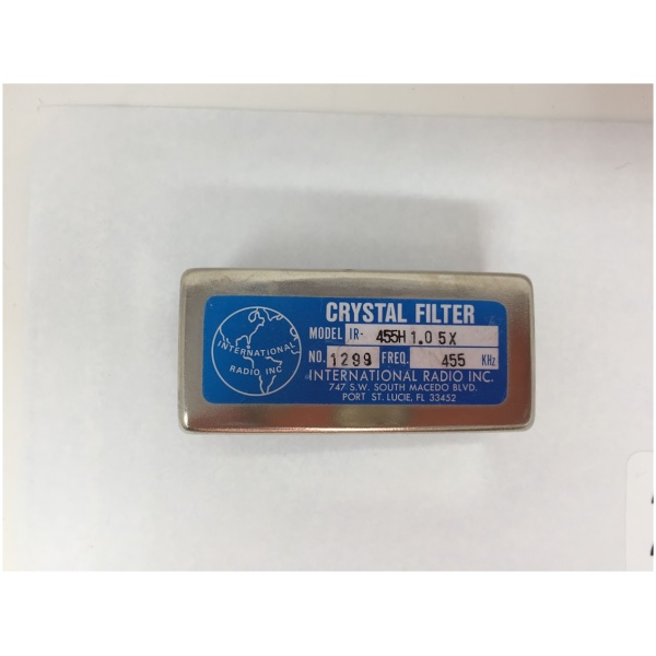 International Radio INC. Crystal Filter IR-455H 1.0 5X 455KHz - Image 2