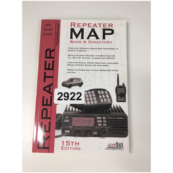 Repeaters Map Book & Directory - 15th Edition