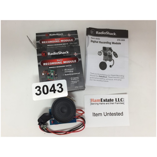 Radio Shack Digital Recording Module