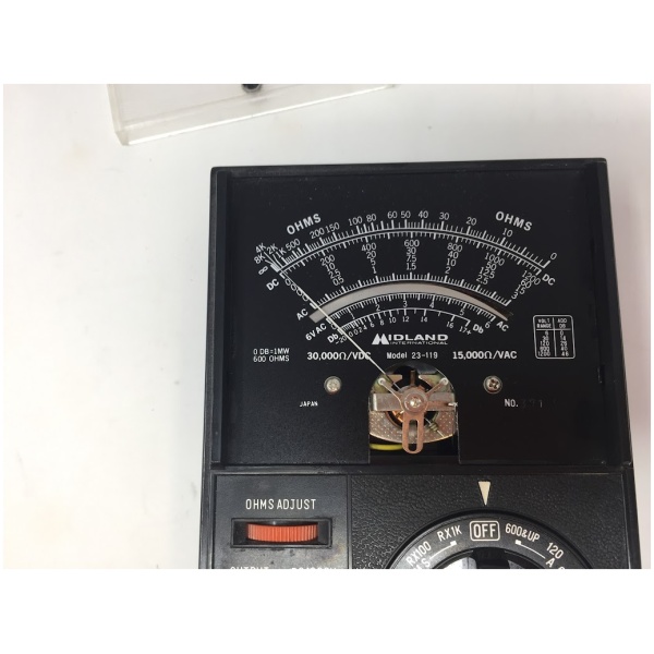 Simpson Model 373 Milliamperes Amp Meter Tester - Image 3