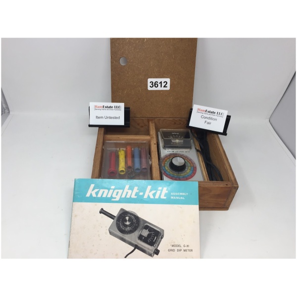 Knight-Kit Grid Dip Meter G-30