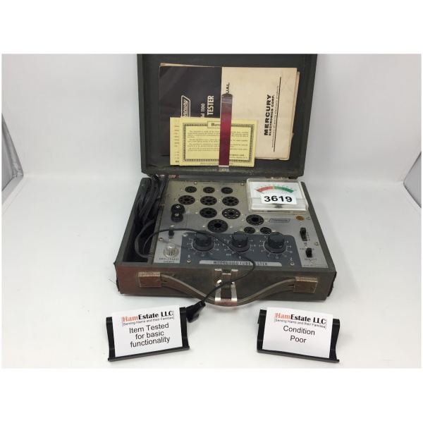 Mercury Tube Tester 1100