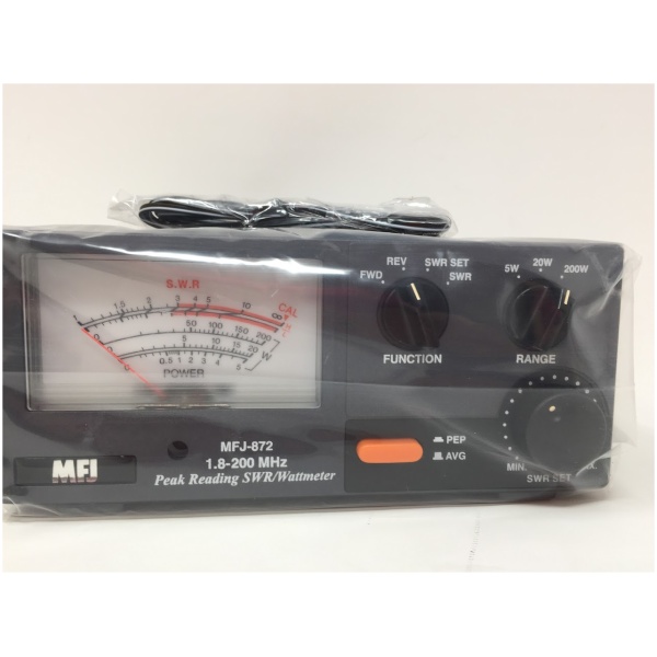 MFJ 872 SWR / Wattmeter 1.8-200 MHz - Image 3