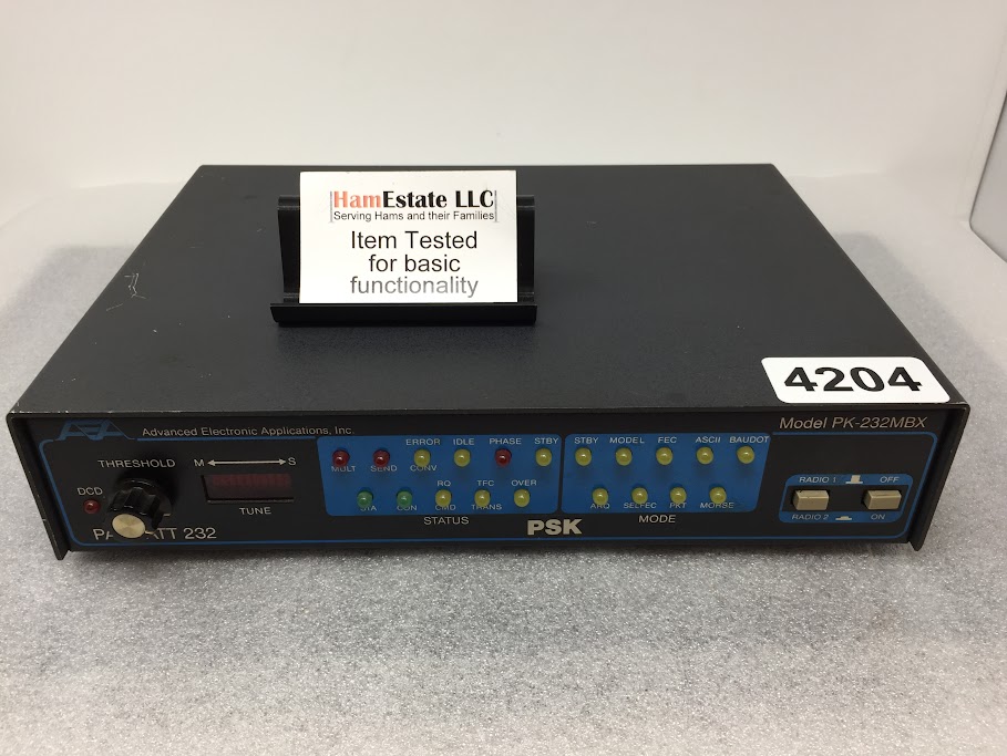 PK-232MBX Advanced Electronic Applications outlet Pakratt Data Controller Bundle