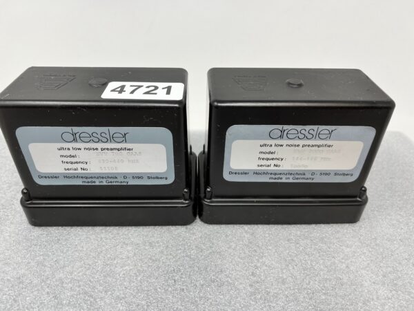 Pair of Dressler Ultra Low Noise Pre-Amps  430-440 MHz and 144-146MHz