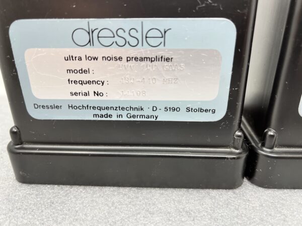 Pair of Dressler Ultra Low Noise Pre-Amps  430-440 MHz and 144-146MHz - Image 2