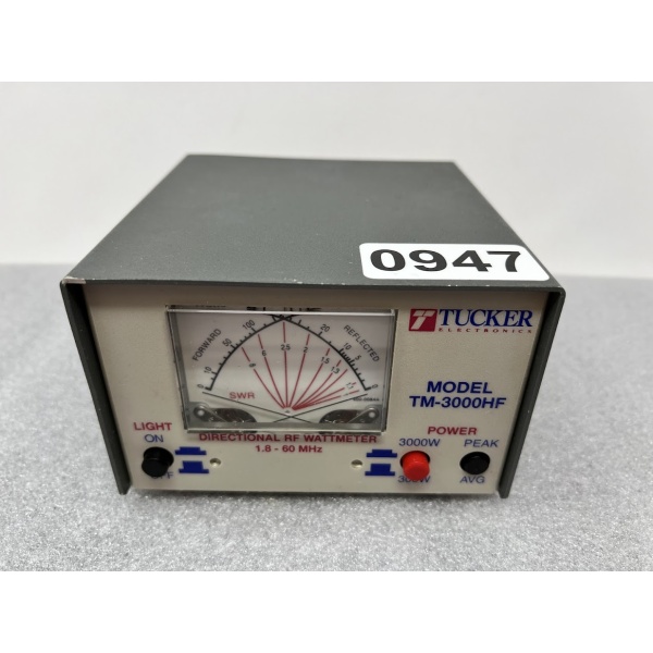 Tucker TM-3000HF Watt / SWR Meter 1.8-60MHz