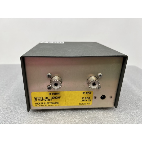 Tucker TM-3000HF Watt / SWR Meter 1.8-60MHz - Image 3