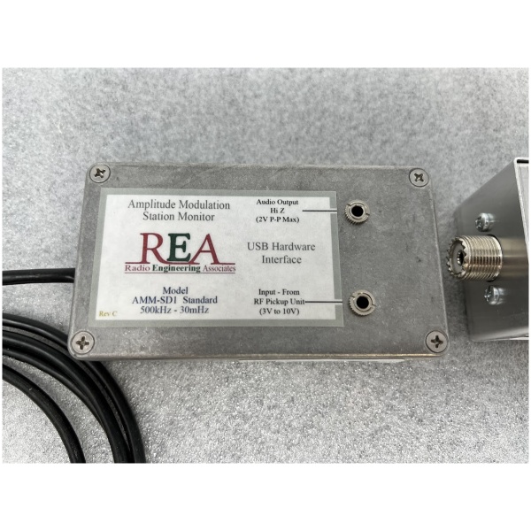 REA AMM-SD1 Standard 500kHz-30mHz Amplitude Modulation Monitor - Image 2