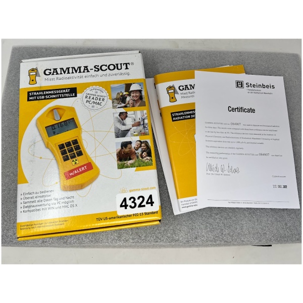 Gamma-Scout Radiation Meter