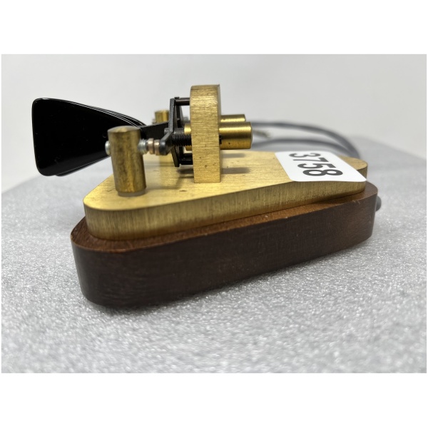 Vibroplex Brass Racer Iambic Paddles IAMBIC-B-TRI - Image 3