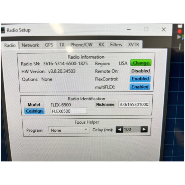 Flex-6500 HF/50MHz Transceiver with Automatic Antenna Tuner - Image 11