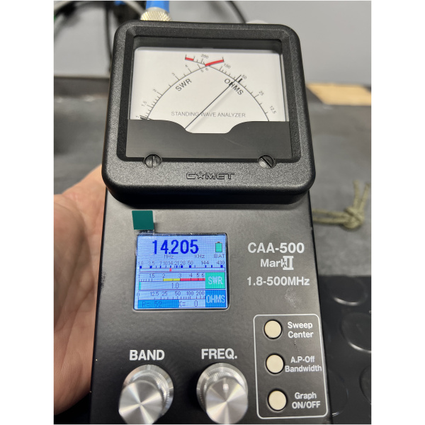 Comet CAA-500MARKII Antenna Analyzer - Image 10