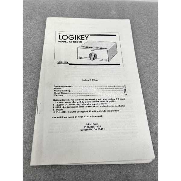 Logikey K-3 Keyer - Image 7